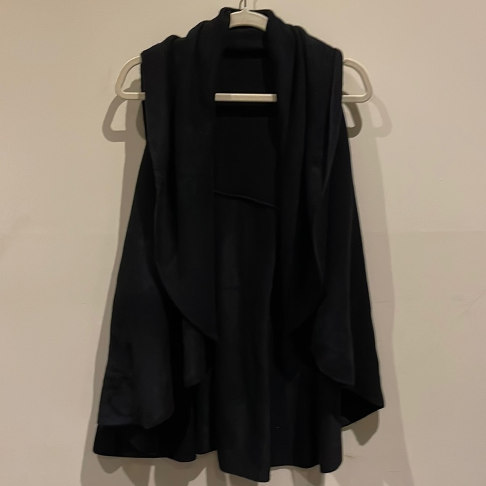 NWOT Black shawl cardigan